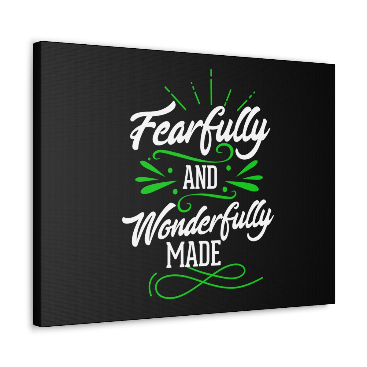 Scripture Walls Wonderfully Made Psalm 139:14 Christian Wall Art Print Ready to Hang Unframed-Express Your Love Gifts