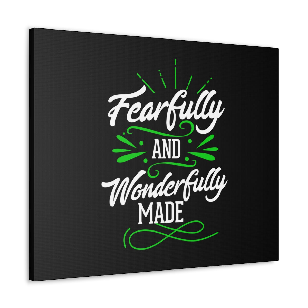 Scripture Walls Wonderfully Made Psalm 139:14 Christian Wall Art Print Ready to Hang Unframed-Express Your Love Gifts