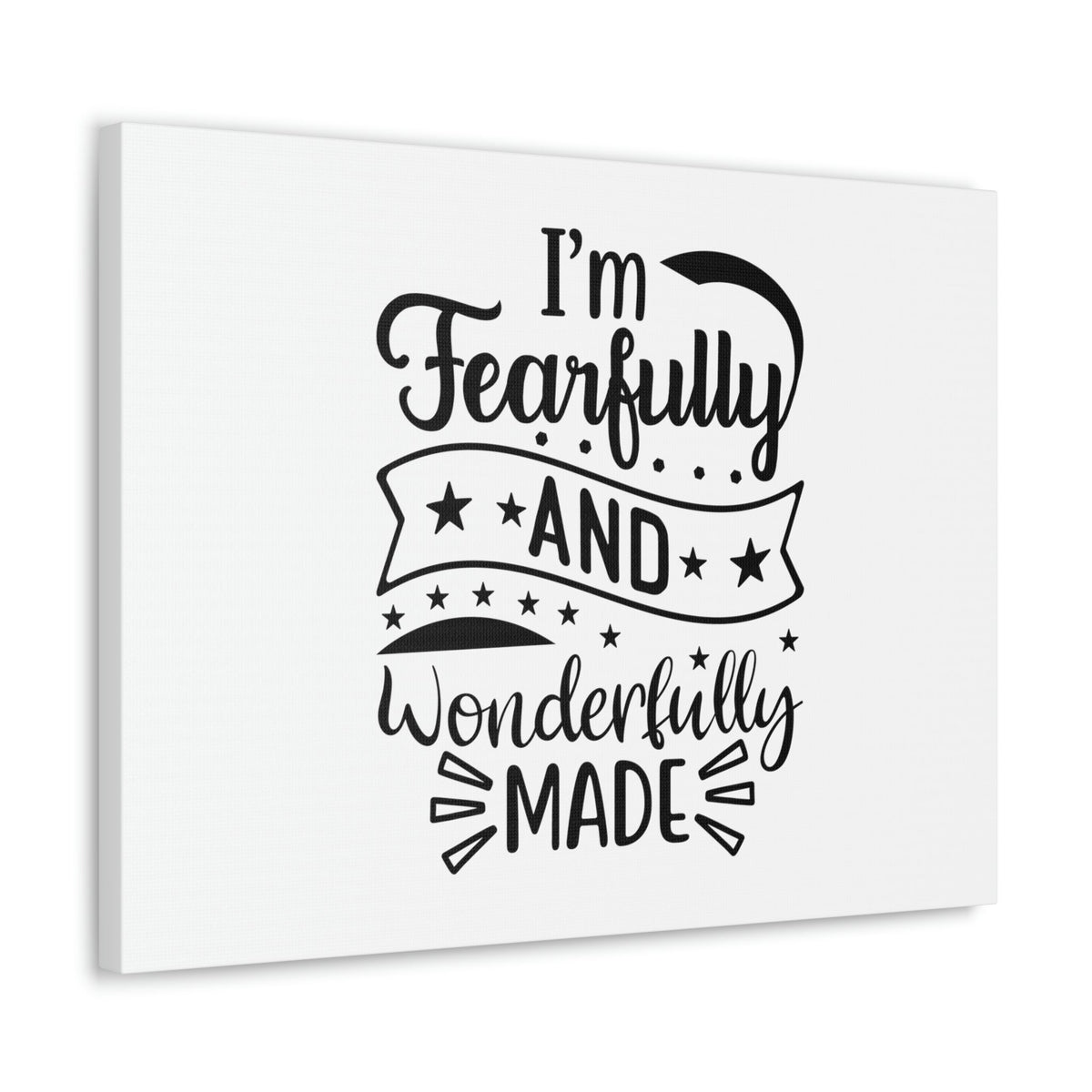 Scripture Walls Wonderfully Made Psalm 139:14 Stars Christian Wall Art Bible Verse Print Ready to Hang Unframed-Express Your Love Gifts