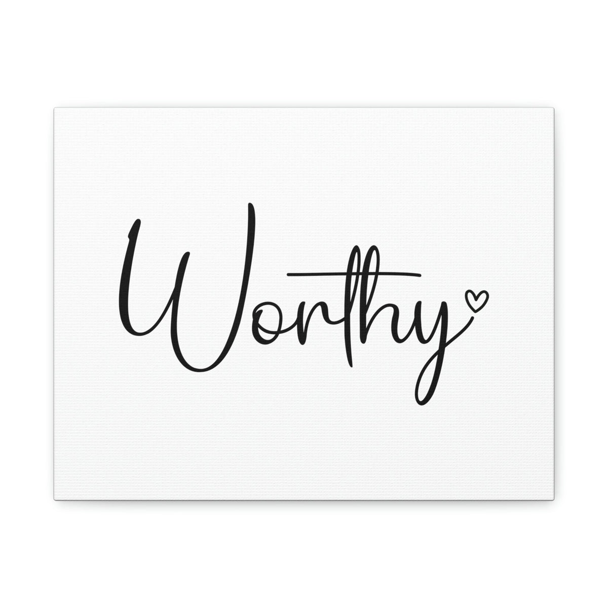 Scripture Walls Worthy Revelation 5:12 Small Heart Christian Wall Art Bible Verse Print Ready to Hang Unframed-Express Your Love Gifts