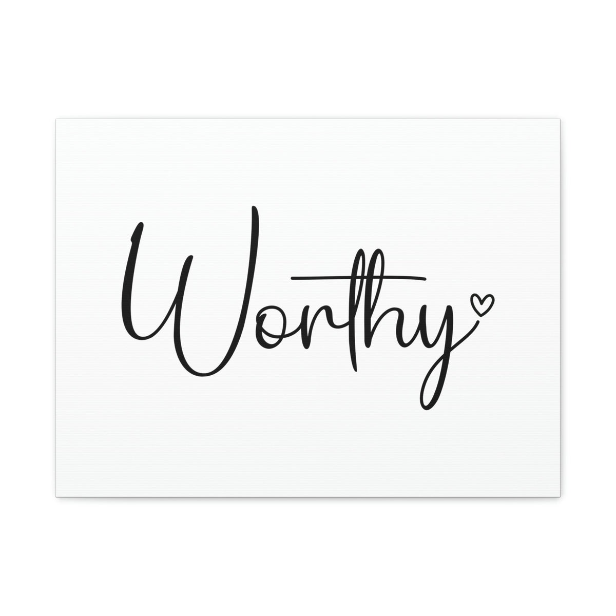 Scripture Walls Worthy Revelation 5:12 Small Heart Christian Wall Art Bible Verse Print Ready to Hang Unframed-Express Your Love Gifts