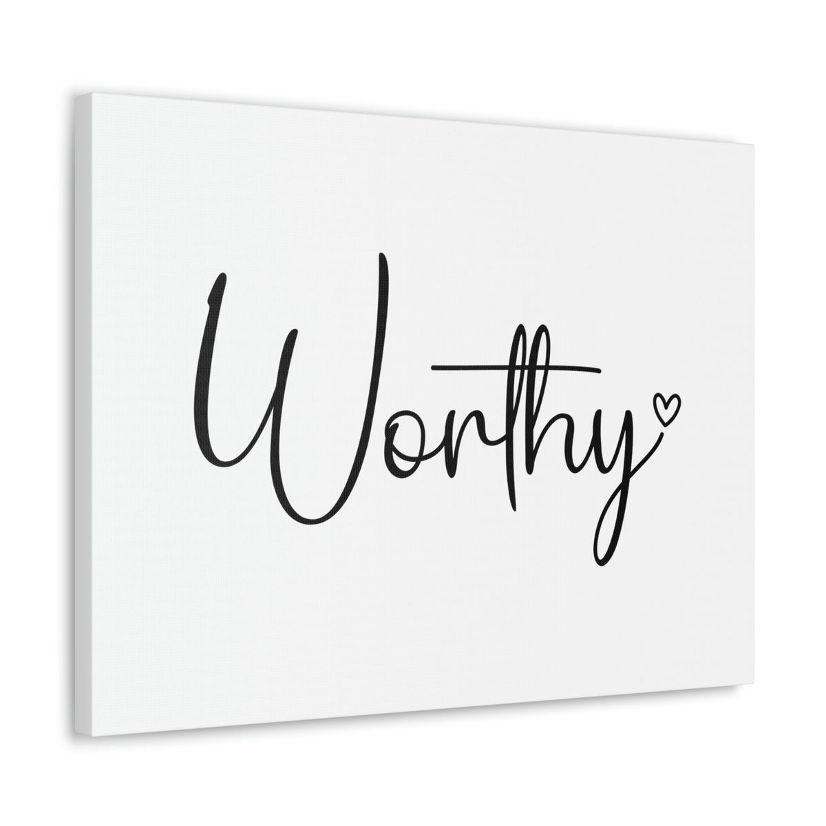 Scripture Walls Worthy Revelation 5:12 Small Heart Christian Wall Art Bible Verse Print Ready to Hang Unframed-Express Your Love Gifts
