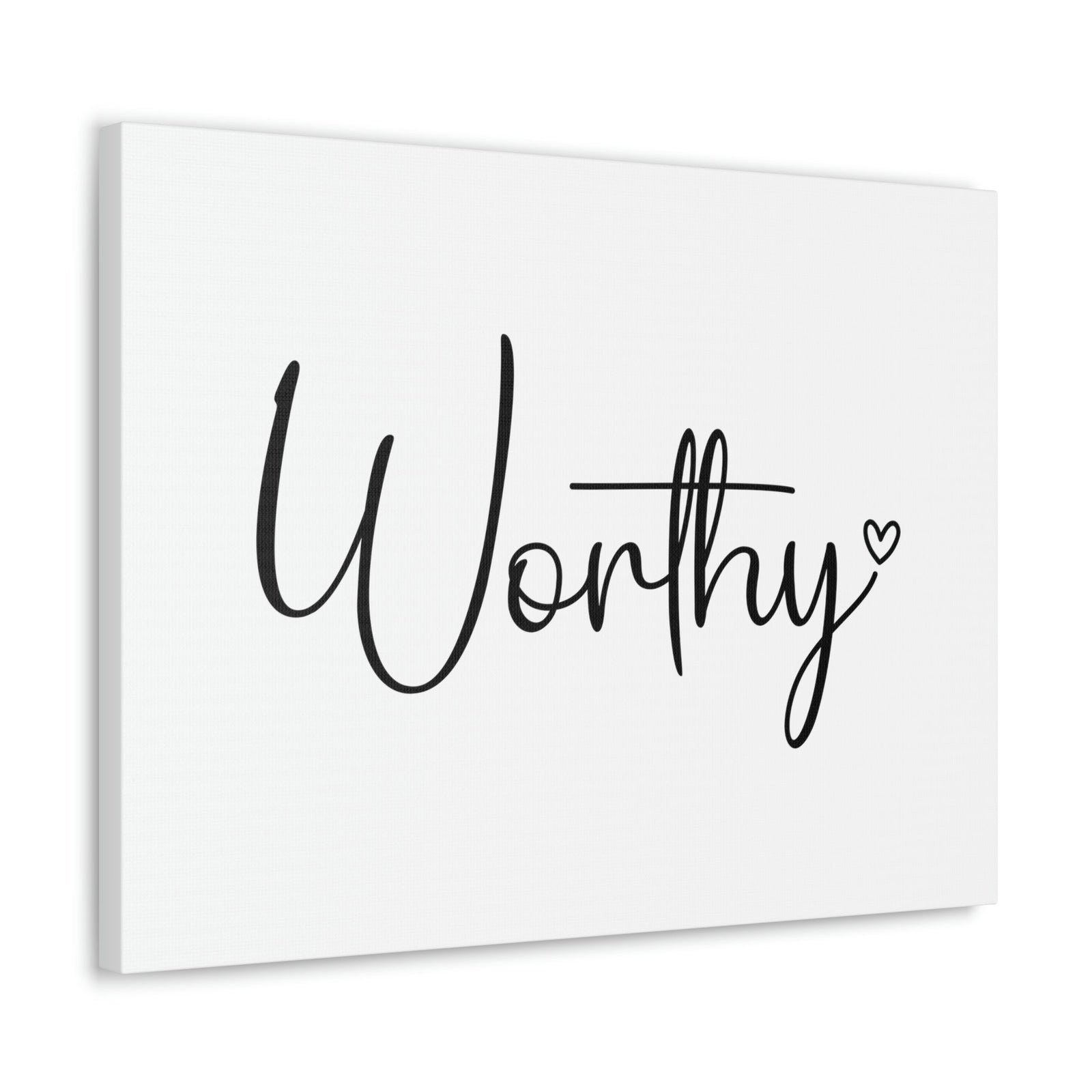 Scripture Walls Worthy Revelation 5:12 Small Heart Christian Wall Art Bible Verse Print Ready to Hang Unframed-Express Your Love Gifts