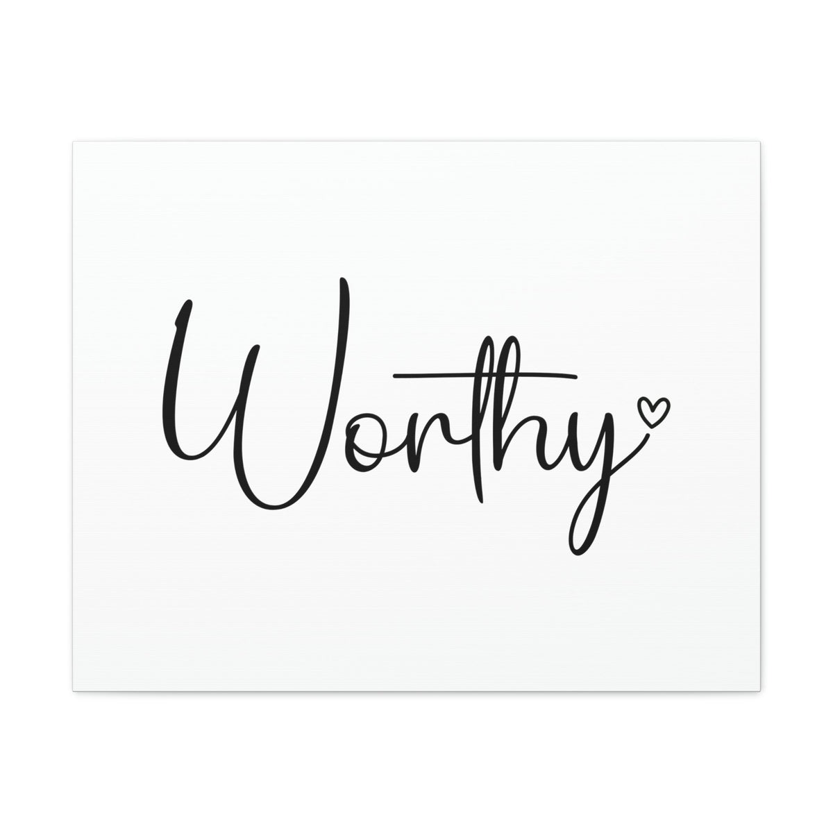 Scripture Walls Worthy Revelation 5:12 Small Heart Christian Wall Art Bible Verse Print Ready to Hang Unframed-Express Your Love Gifts