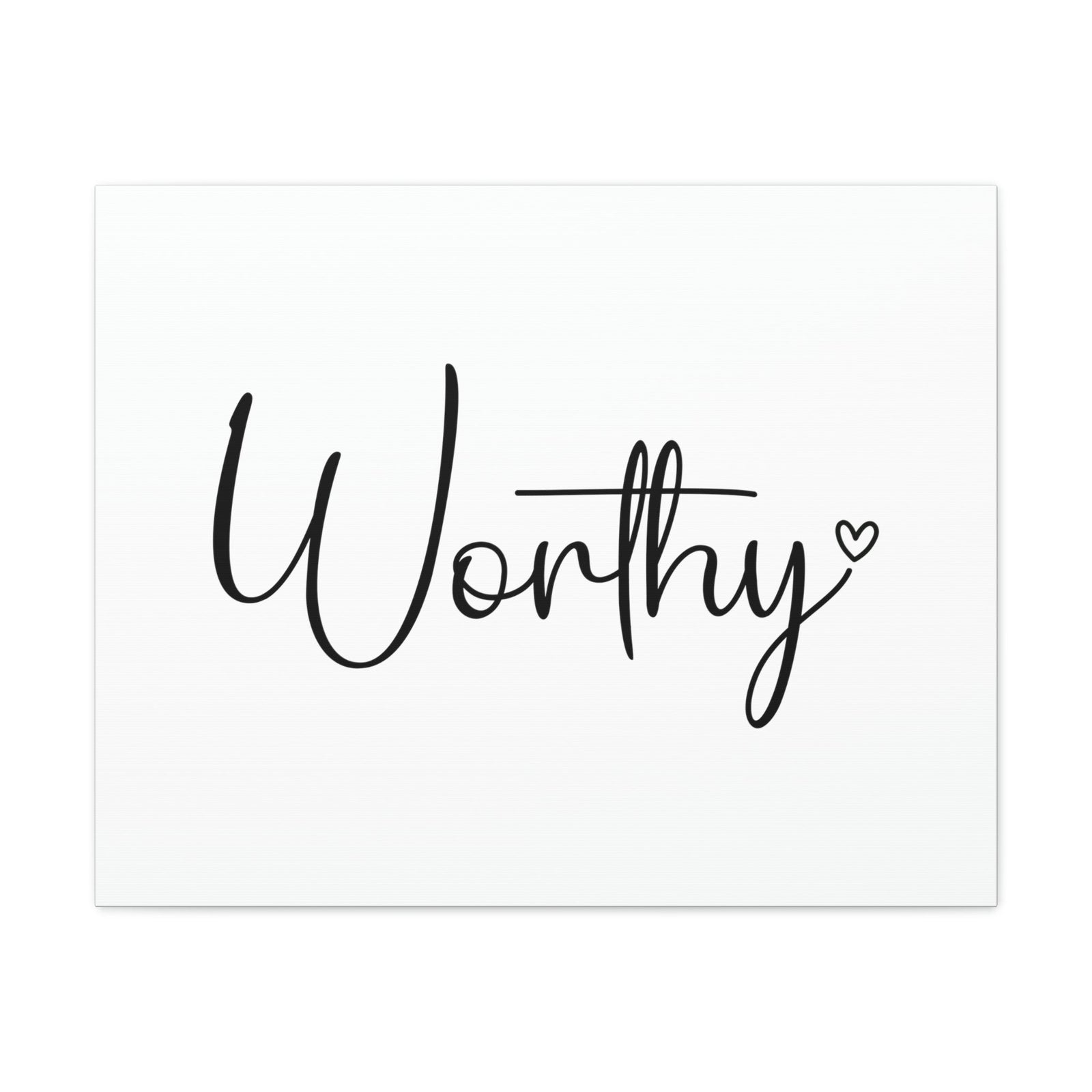 Scripture Walls Worthy Revelation 5:12 Small Heart Christian Wall Art Bible Verse Print Ready to Hang Unframed-Express Your Love Gifts
