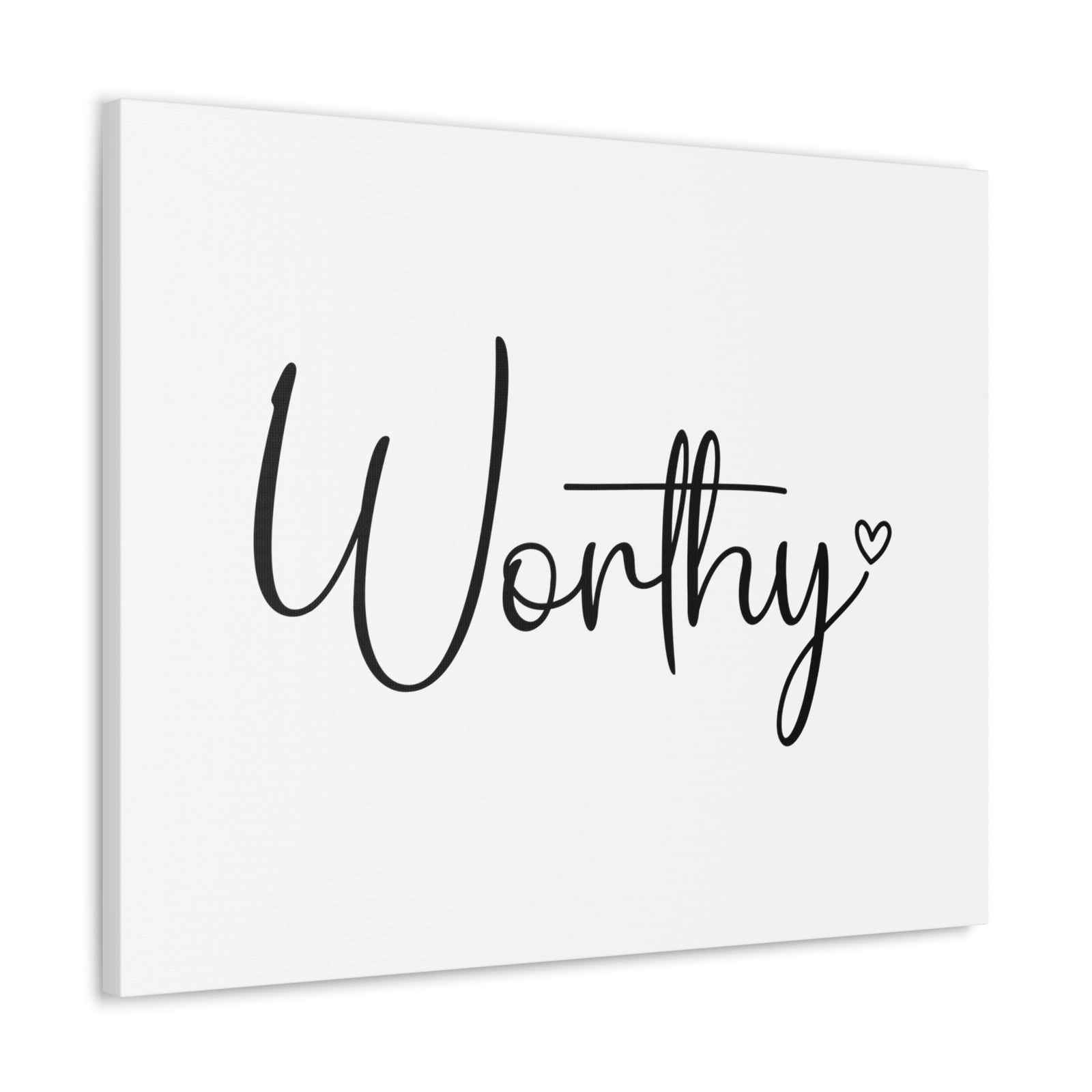 Scripture Walls Worthy Revelation 5:12 Small Heart Christian Wall Art Bible Verse Print Ready to Hang Unframed-Express Your Love Gifts
