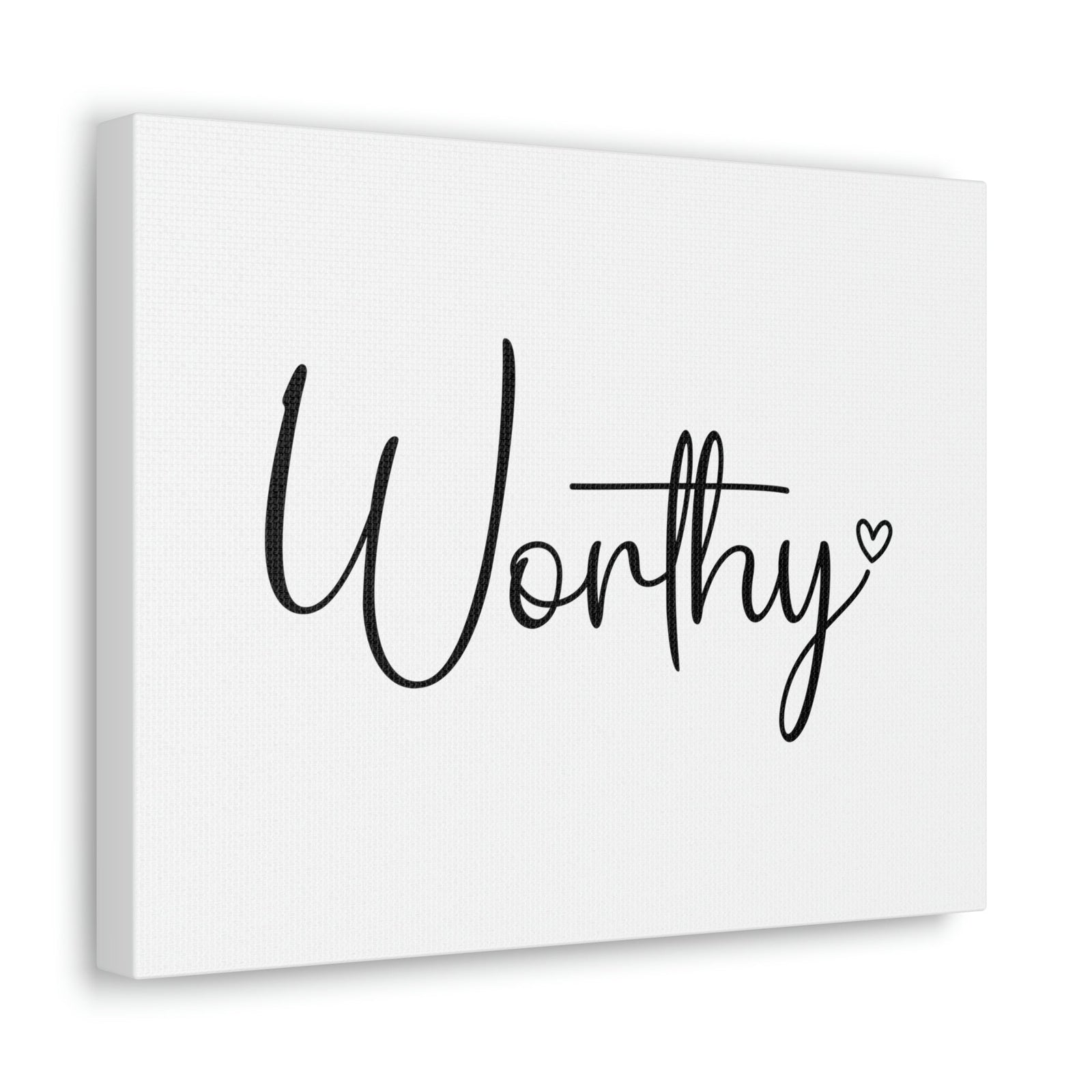 Scripture Walls Worthy Revelation 5:12 Small Heart Christian Wall Art Bible Verse Print Ready to Hang Unframed-Express Your Love Gifts