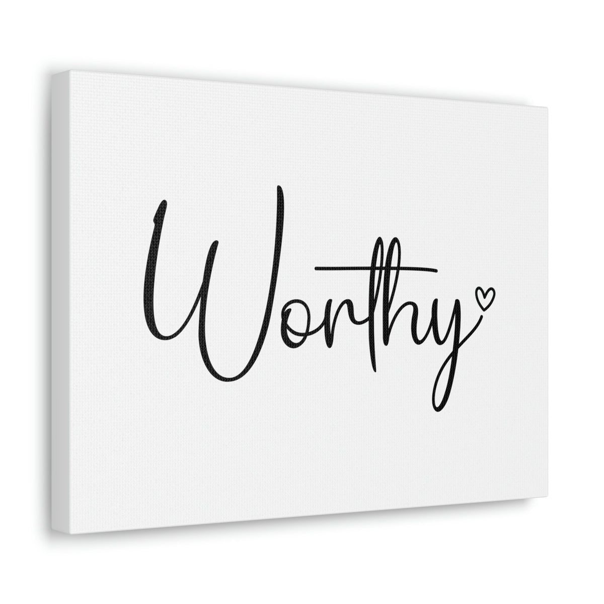 Scripture Walls Worthy Revelation 5:12 Small Heart Christian Wall Art Bible Verse Print Ready to Hang Unframed-Express Your Love Gifts