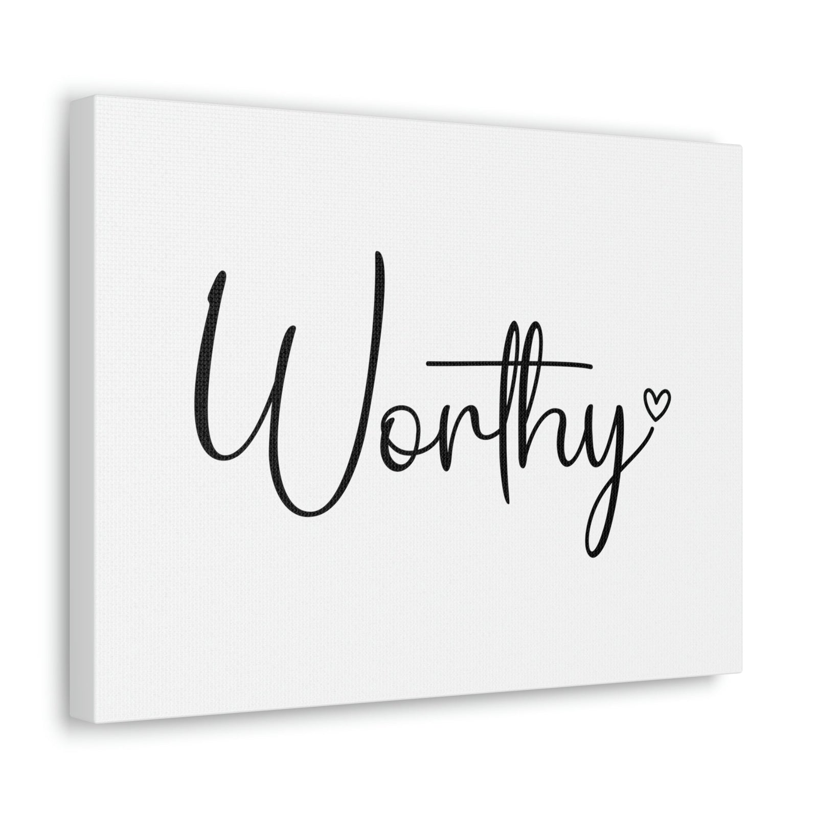 Scripture Walls Worthy Revelation 5:12 Small Heart Christian Wall Art Bible Verse Print Ready to Hang Unframed-Express Your Love Gifts
