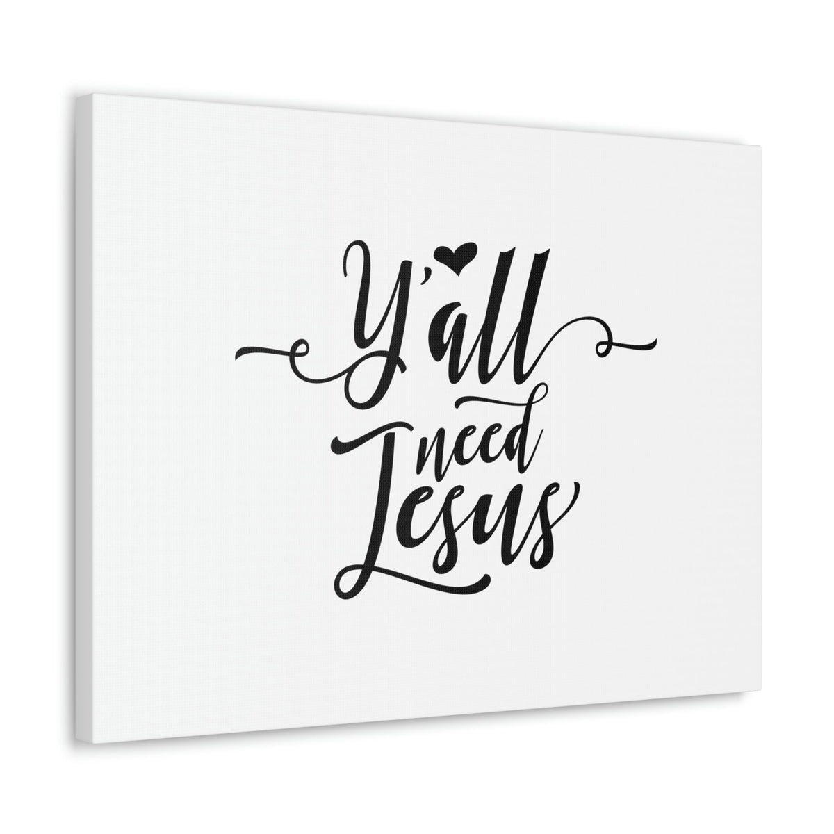 Scripture Walls Ya'll Need Jesus Hebrews 12:2 Christian Wall Art Bible Verse Print Ready to Hang Unframed-Express Your Love Gifts
