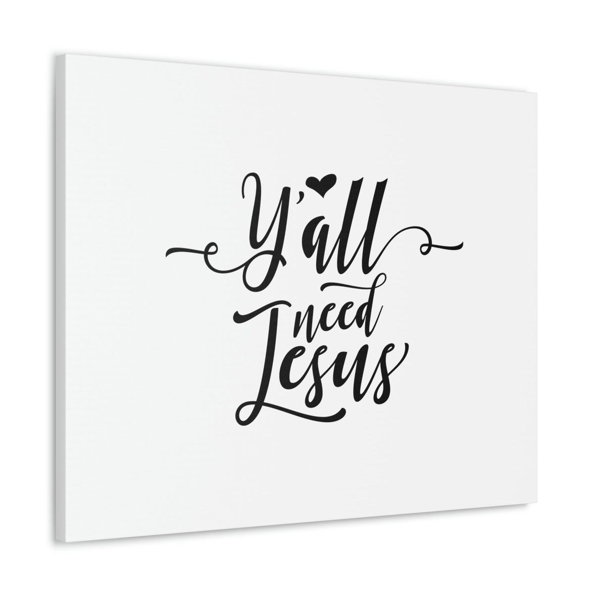Scripture Walls Ya'll Need Jesus Hebrews 12:2 Christian Wall Art Bible Verse Print Ready to Hang Unframed-Express Your Love Gifts