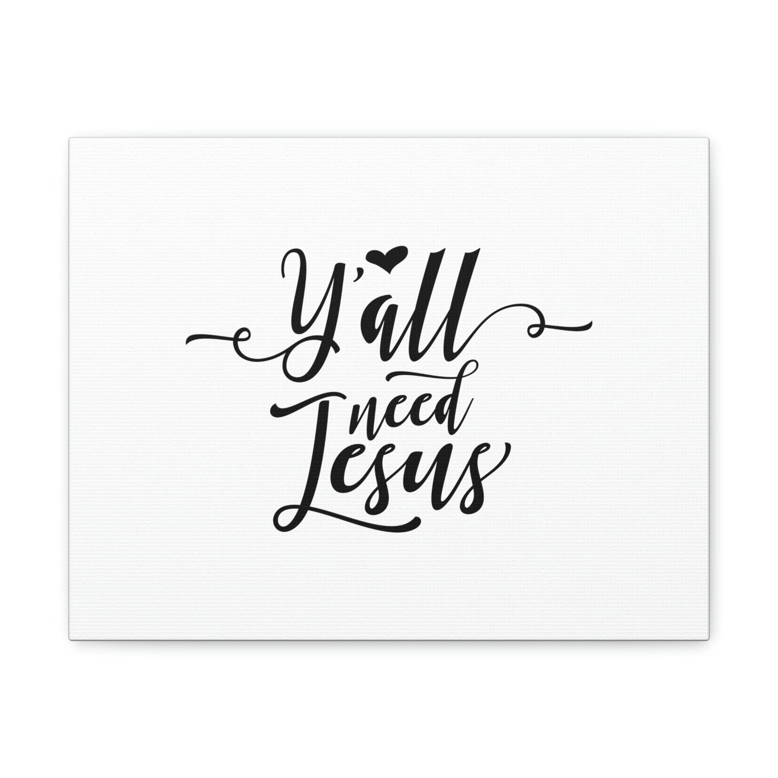 Scripture Walls Ya'll Need Jesus Hebrews 12:2 Christian Wall Art Bible Verse Print Ready to Hang Unframed-Express Your Love Gifts