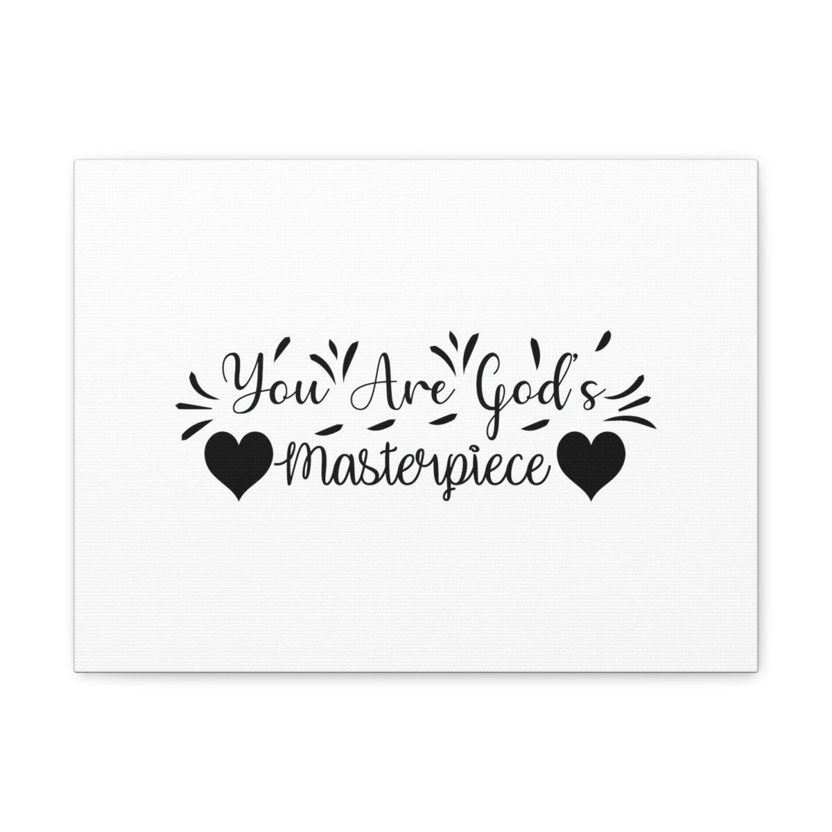 Scripture Walls You Are God's Masterpiece Ephesians 2:10 Heart Christian Wall Art Bible Verse Print Ready to Hang Unframed-Express Your Love Gifts