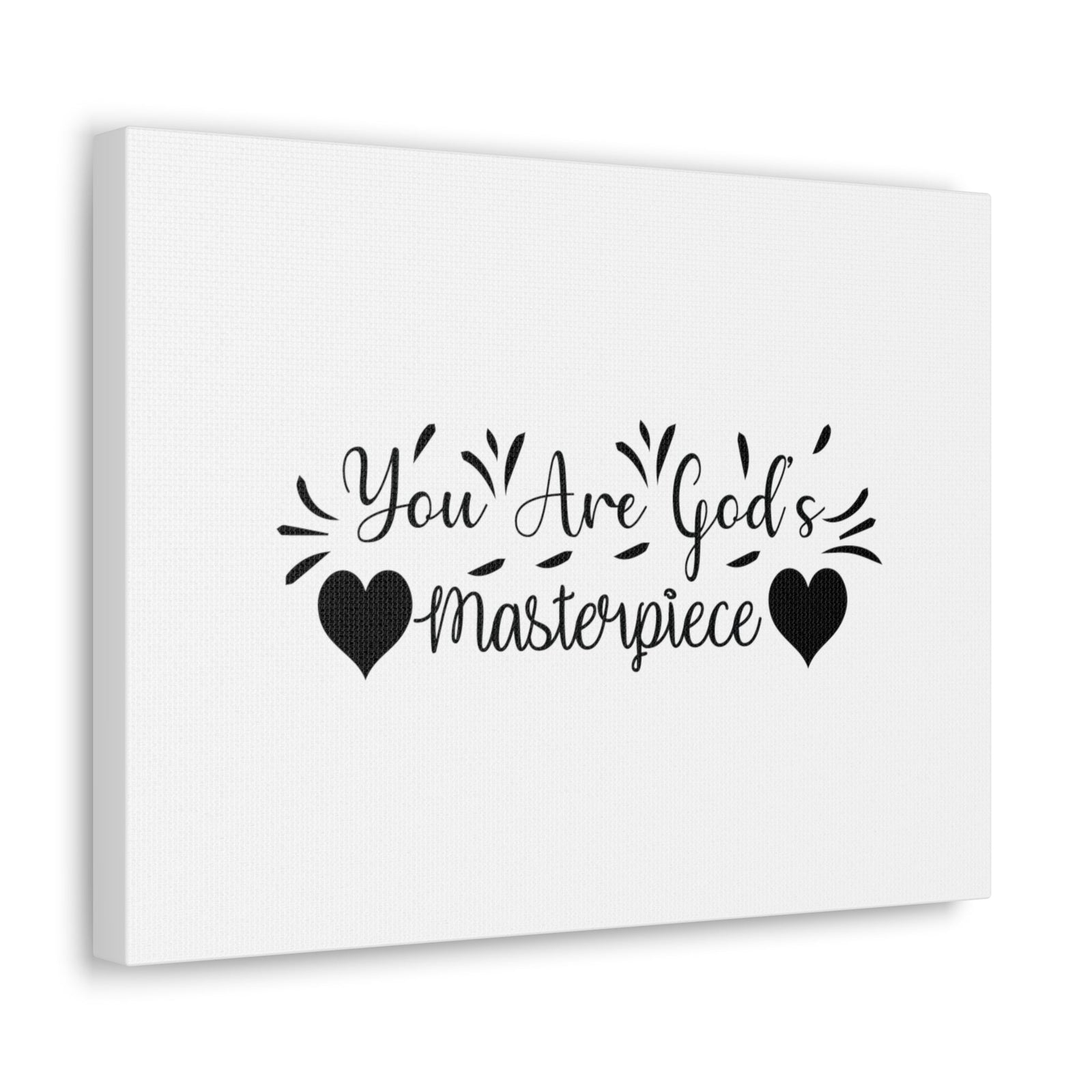 Scripture Walls You Are God's Masterpiece Ephesians 2:10 Heart Christian Wall Art Bible Verse Print Ready to Hang Unframed-Express Your Love Gifts