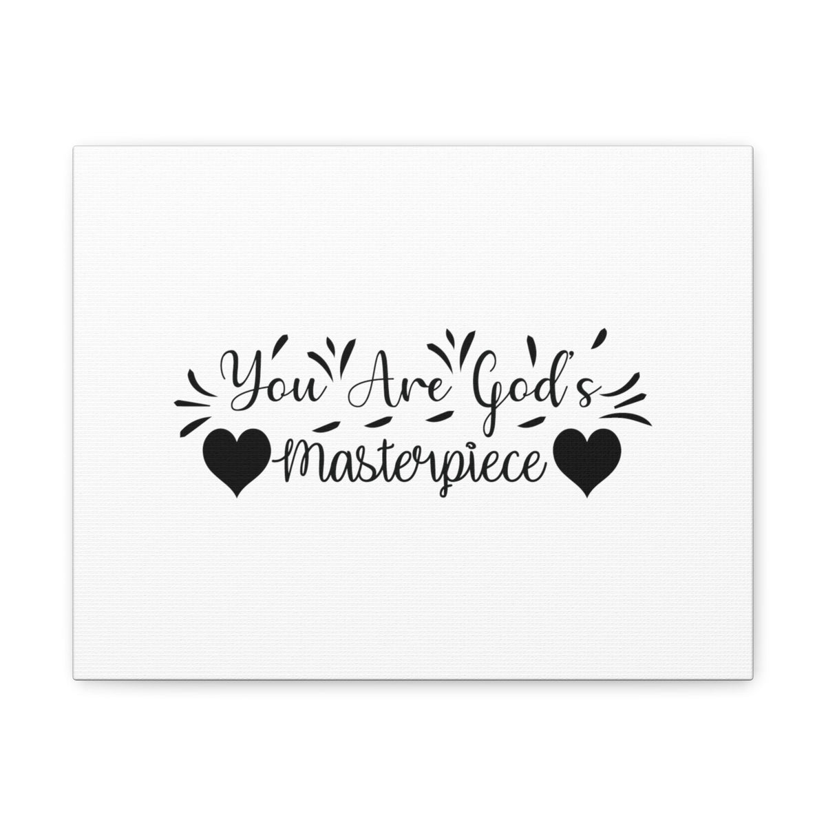Scripture Walls You Are God's Masterpiece Ephesians 2:10 Heart Christian Wall Art Bible Verse Print Ready to Hang Unframed-Express Your Love Gifts