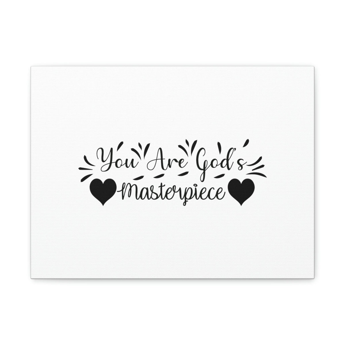 Scripture Walls You Are God's Masterpiece Ephesians 2:10 Hearts Christian Wall Art Bible Verse Print Ready to Hang Unframed-Express Your Love Gifts