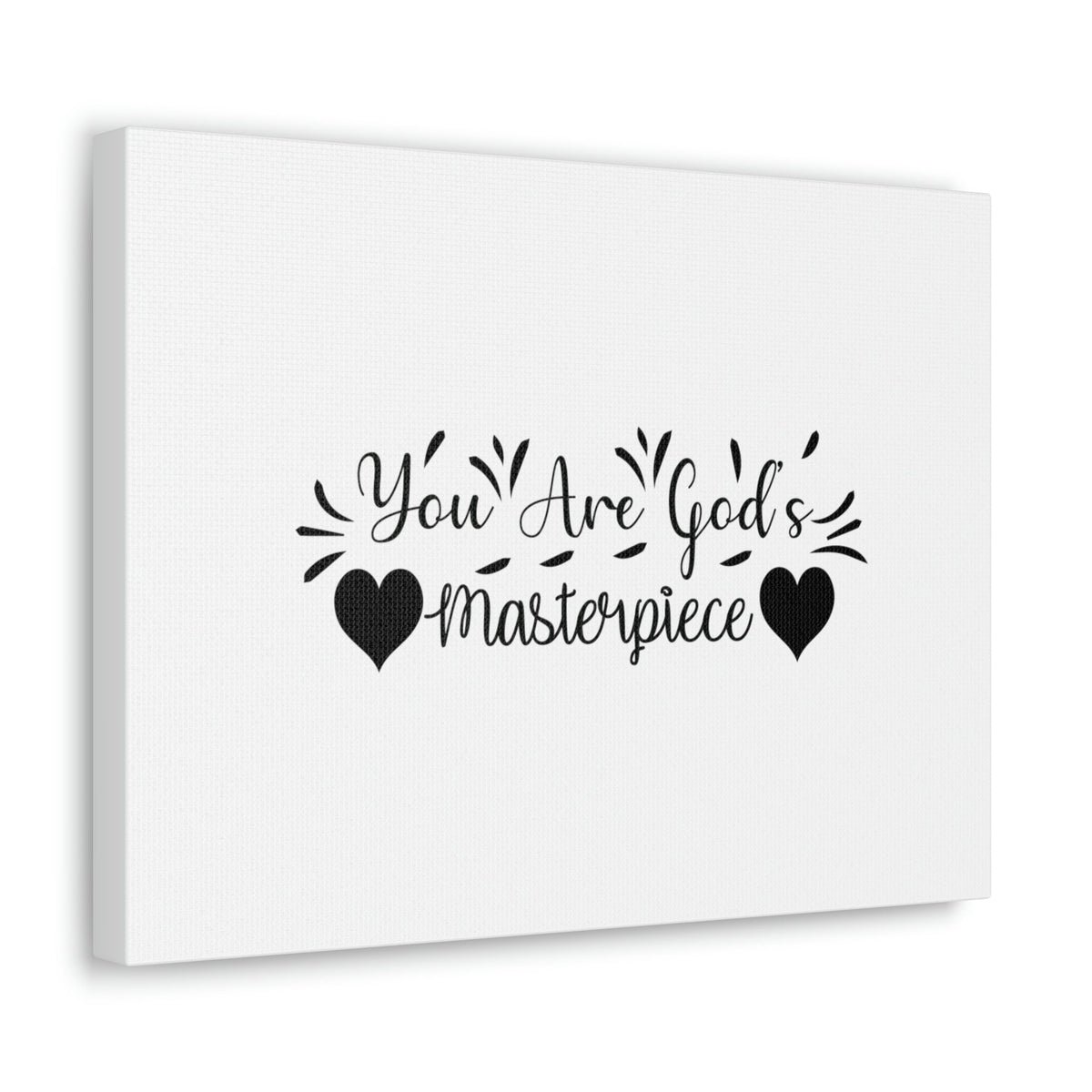 Scripture Walls You Are God's Masterpiece Ephesians 2:10 Hearts Christian Wall Art Bible Verse Print Ready to Hang Unframed-Express Your Love Gifts