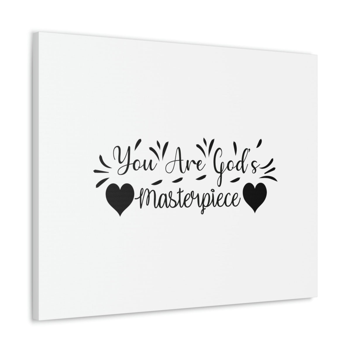 Scripture Walls You Are God's Masterpiece Ephesians 2:10 Hearts Christian Wall Art Bible Verse Print Ready to Hang Unframed-Express Your Love Gifts