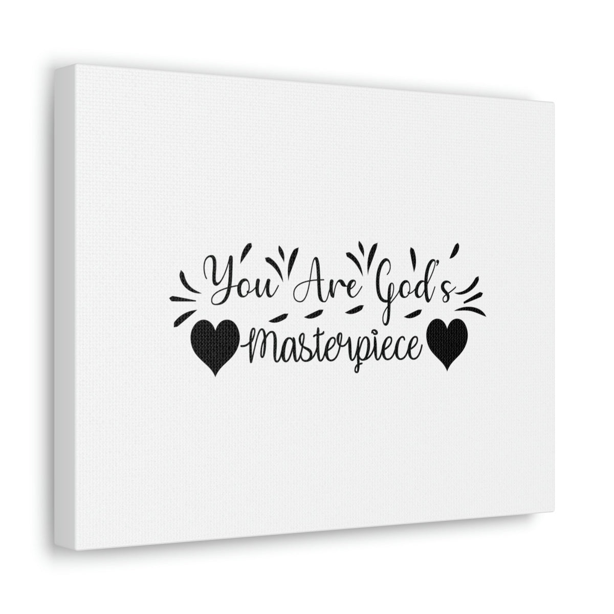 Scripture Walls You Are God's Masterpiece Ephesians 2:10 Hearts Christian Wall Art Bible Verse Print Ready to Hang Unframed-Express Your Love Gifts