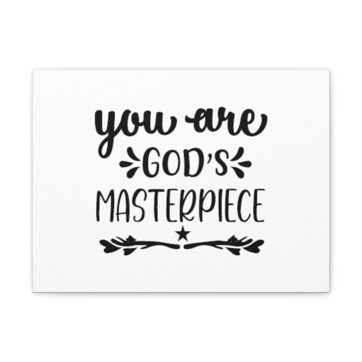 Scripture Walls You Are God's Masterpiece Ephesians 2:10 Star Christian Wall Art Bible Verse Print Ready to Hang Unframed-Express Your Love Gifts