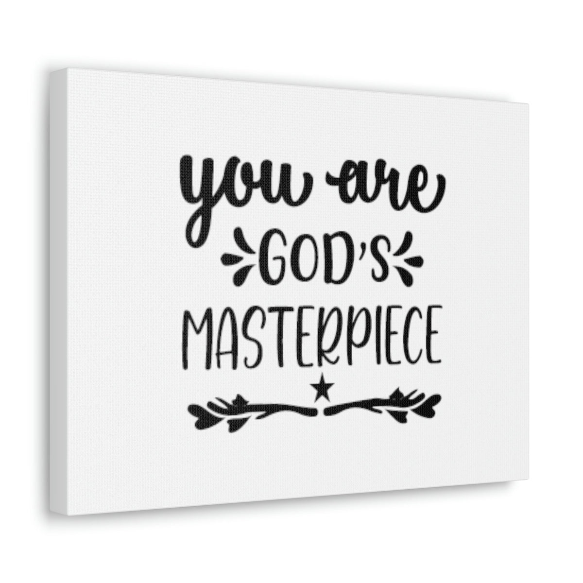Scripture Walls You Are God's Masterpiece Ephesians 2:10 Star Christian Wall Art Bible Verse Print Ready to Hang Unframed-Express Your Love Gifts