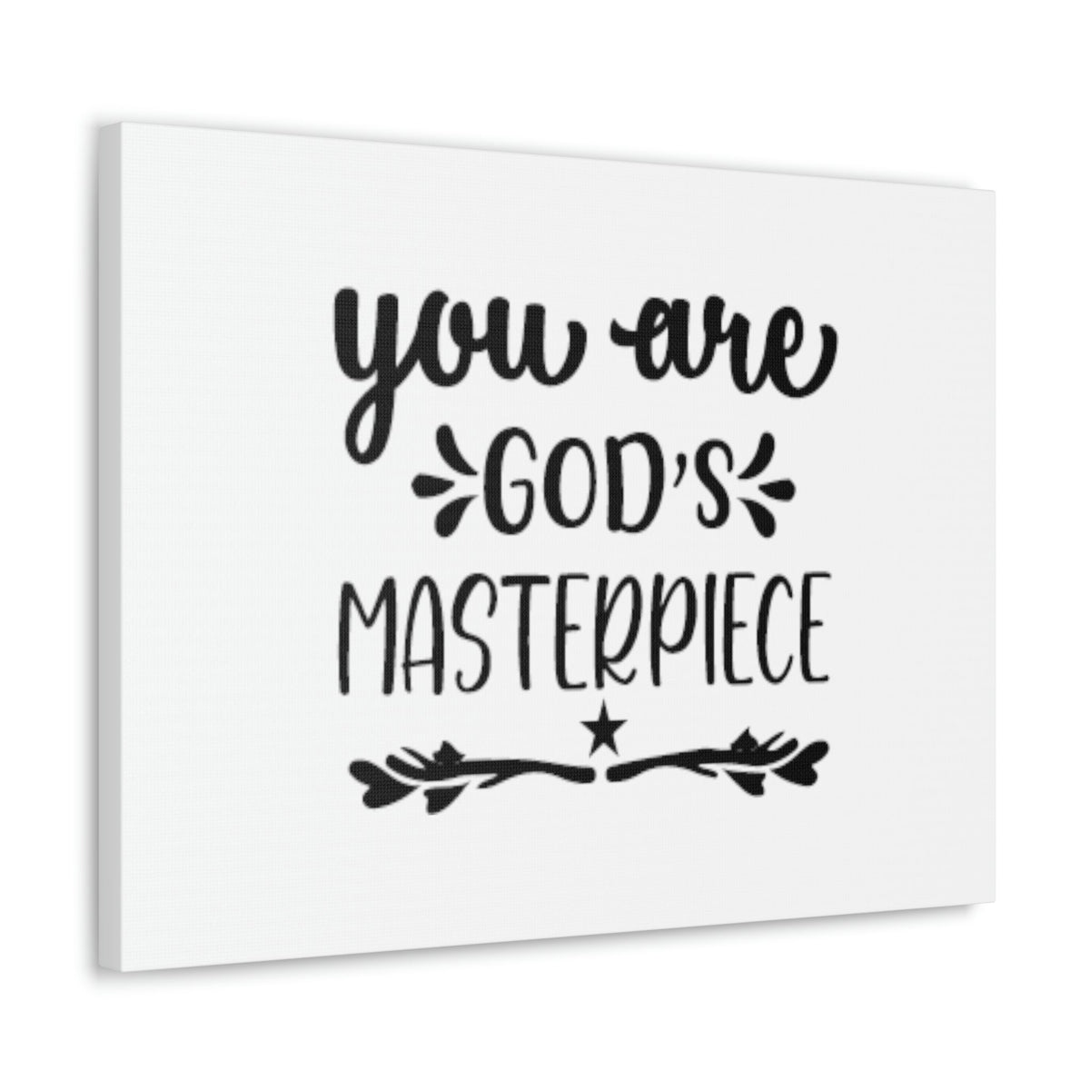 Scripture Walls You Are God's Masterpiece Ephesians 2:10 Star Christian Wall Art Bible Verse Print Ready to Hang Unframed-Express Your Love Gifts