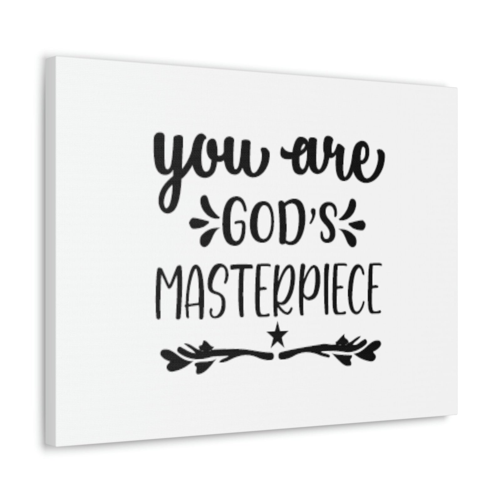 Scripture Walls You Are God's Masterpiece Ephesians 2:10 Star Christian Wall Art Bible Verse Print Ready to Hang Unframed-Express Your Love Gifts