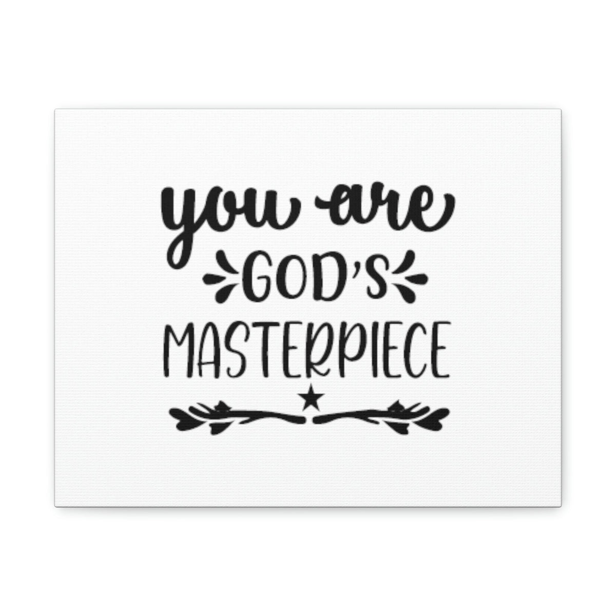 Scripture Walls You Are God's Masterpiece Ephesians 2:10 Star Christian Wall Art Bible Verse Print Ready to Hang Unframed-Express Your Love Gifts