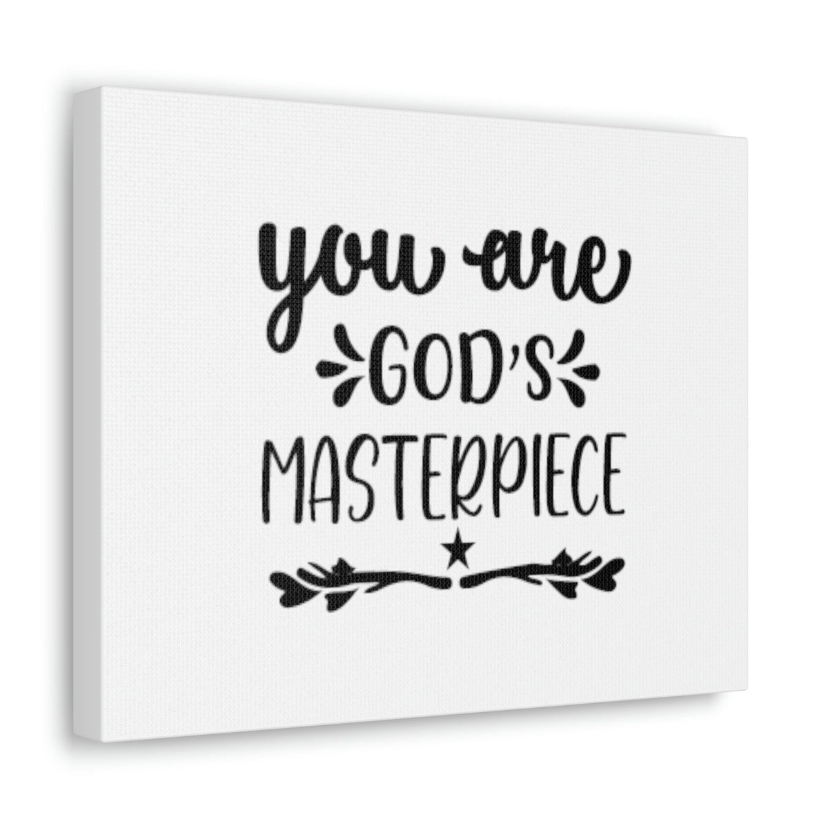 Scripture Walls You Are God's Masterpiece Ephesians 2:10 Star Christian Wall Art Bible Verse Print Ready to Hang Unframed-Express Your Love Gifts