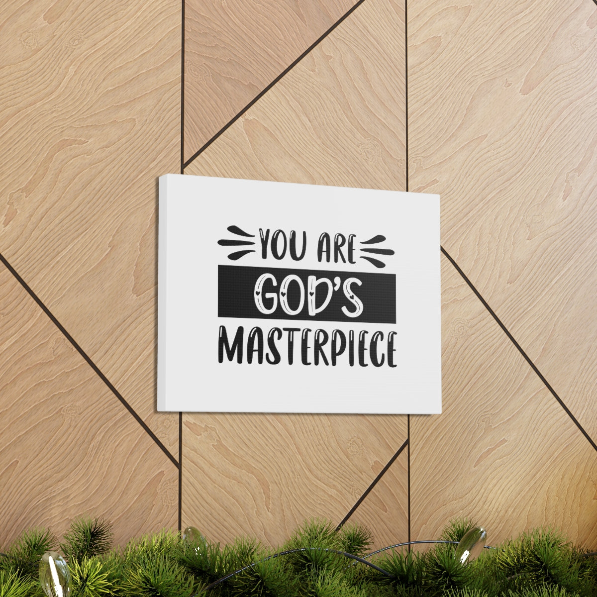 Scripture Walls You Are God's Masterpiece Psalm 51:10 Christian Wall Art Bible Verse Print Ready to Hang Unframed-Express Your Love Gifts