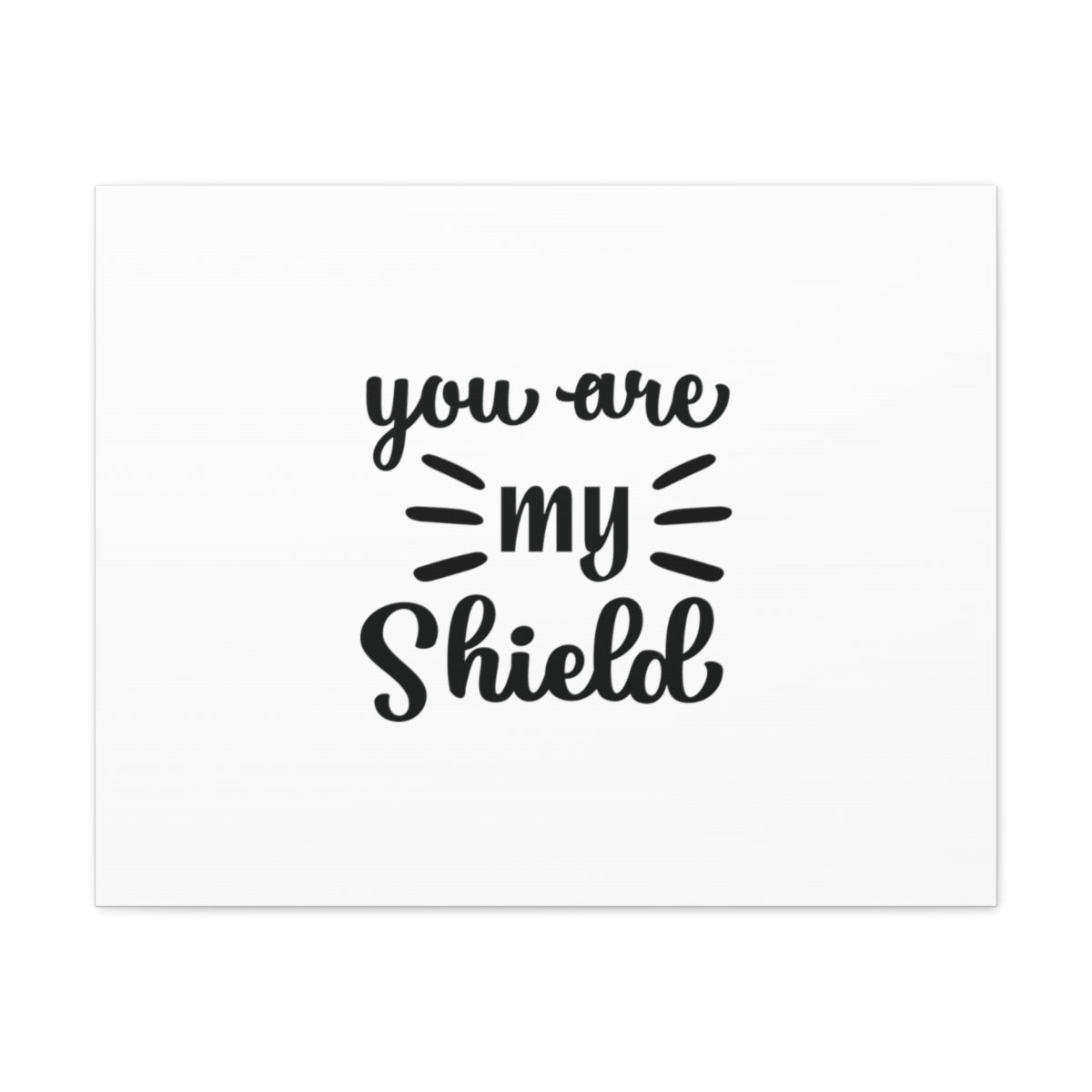 Scripture Walls You Are My Shield Psalm 7:10 Christian Wall Art Bible Verse Print Ready to Hang Unframed-Express Your Love Gifts