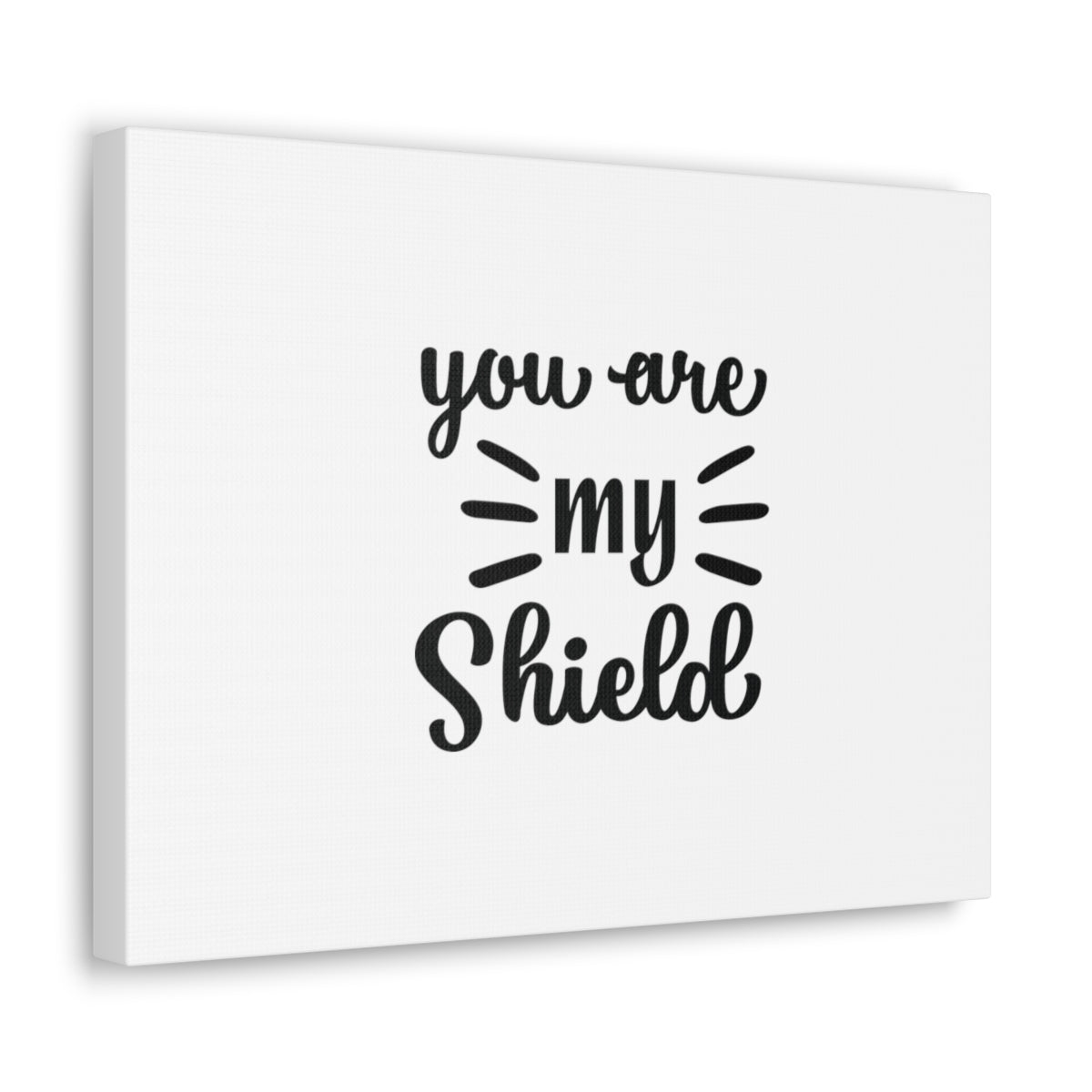 Scripture Walls You Are My Shield Psalm 7:10 Christian Wall Art Bible Verse Print Ready to Hang Unframed-Express Your Love Gifts