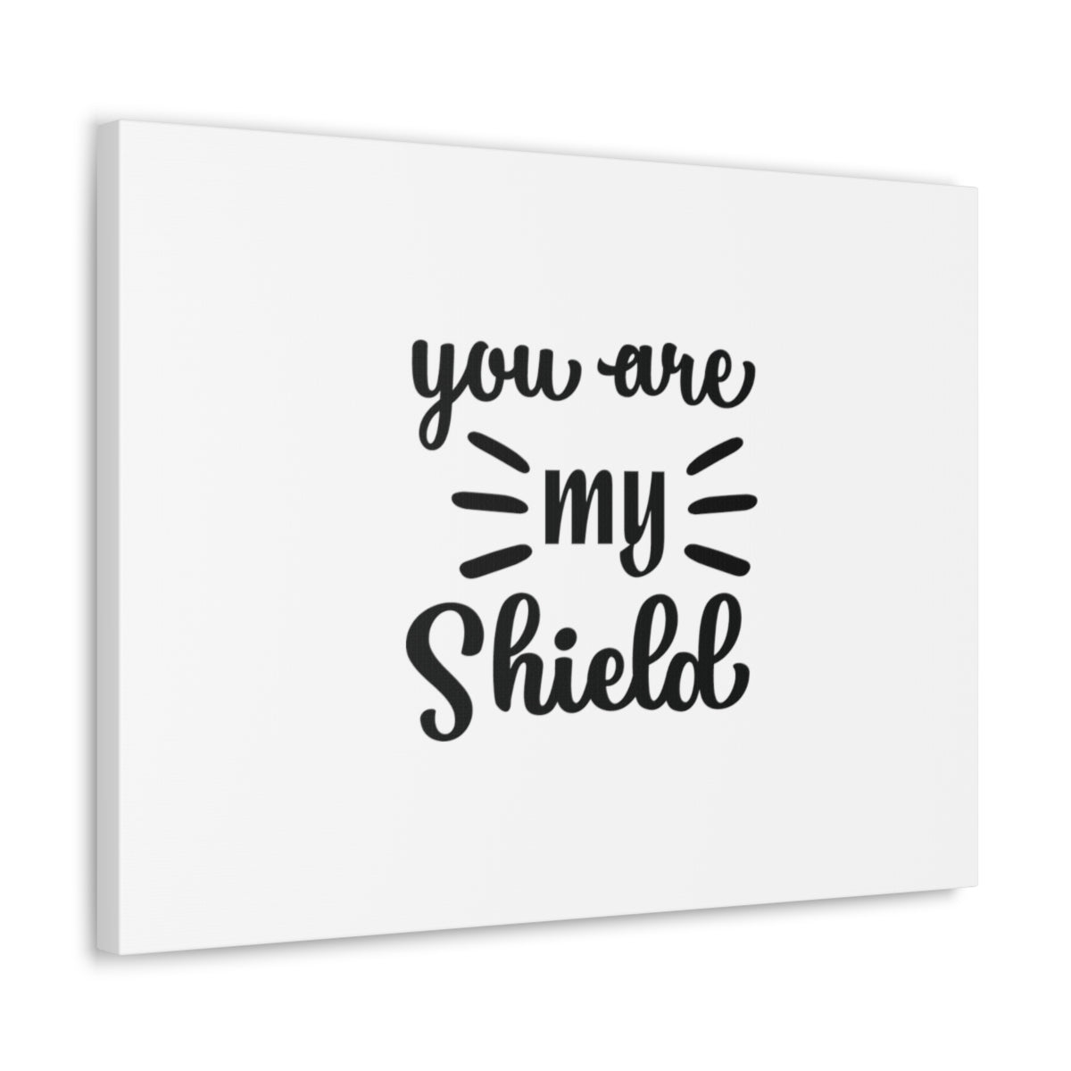 Scripture Walls You Are My Shield Psalm 7:10 Christian Wall Art Bible Verse Print Ready to Hang Unframed-Express Your Love Gifts