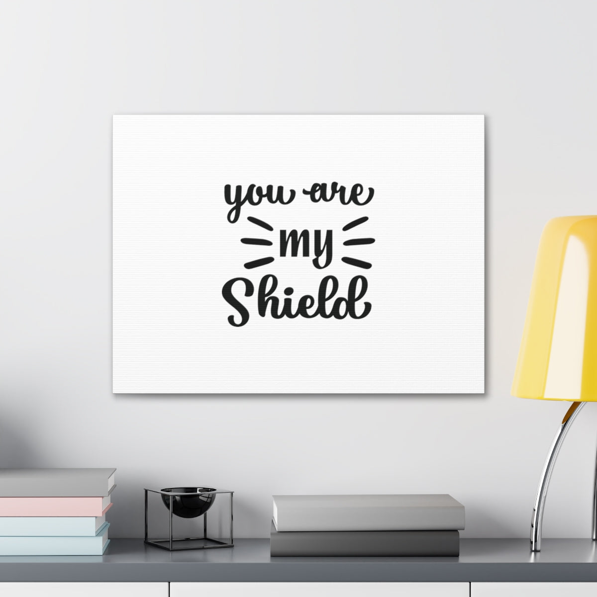 Scripture Walls You Are My Shield Psalm 7:10 Christian Wall Art Bible Verse Print Ready to Hang Unframed-Express Your Love Gifts
