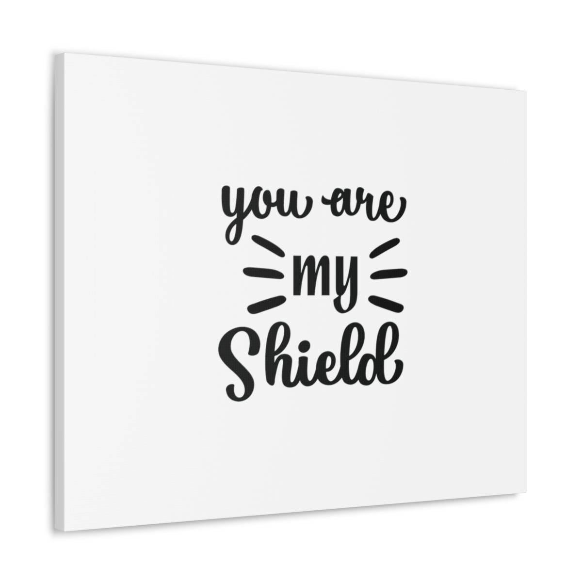 Scripture Walls You Are My Shield Psalm 7:10 Christian Wall Art Bible Verse Print Ready to Hang Unframed-Express Your Love Gifts