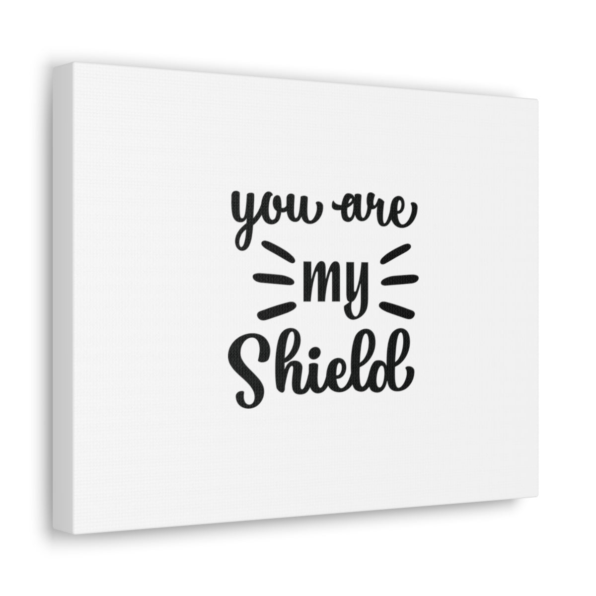 Scripture Walls You Are My Shield Psalm 7:10 Christian Wall Art Bible Verse Print Ready to Hang Unframed-Express Your Love Gifts