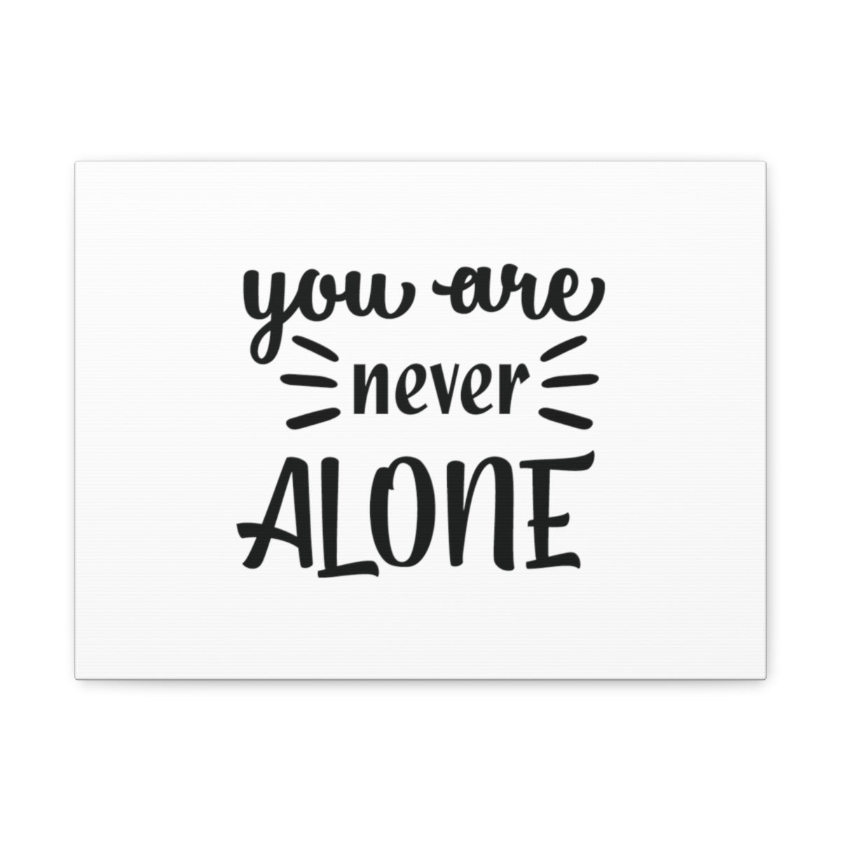Scripture Walls You Are Never Alone Jeremiah 29:11 Christian Wall Art Bible Verse Print Ready to Hang Unframed-Express Your Love Gifts
