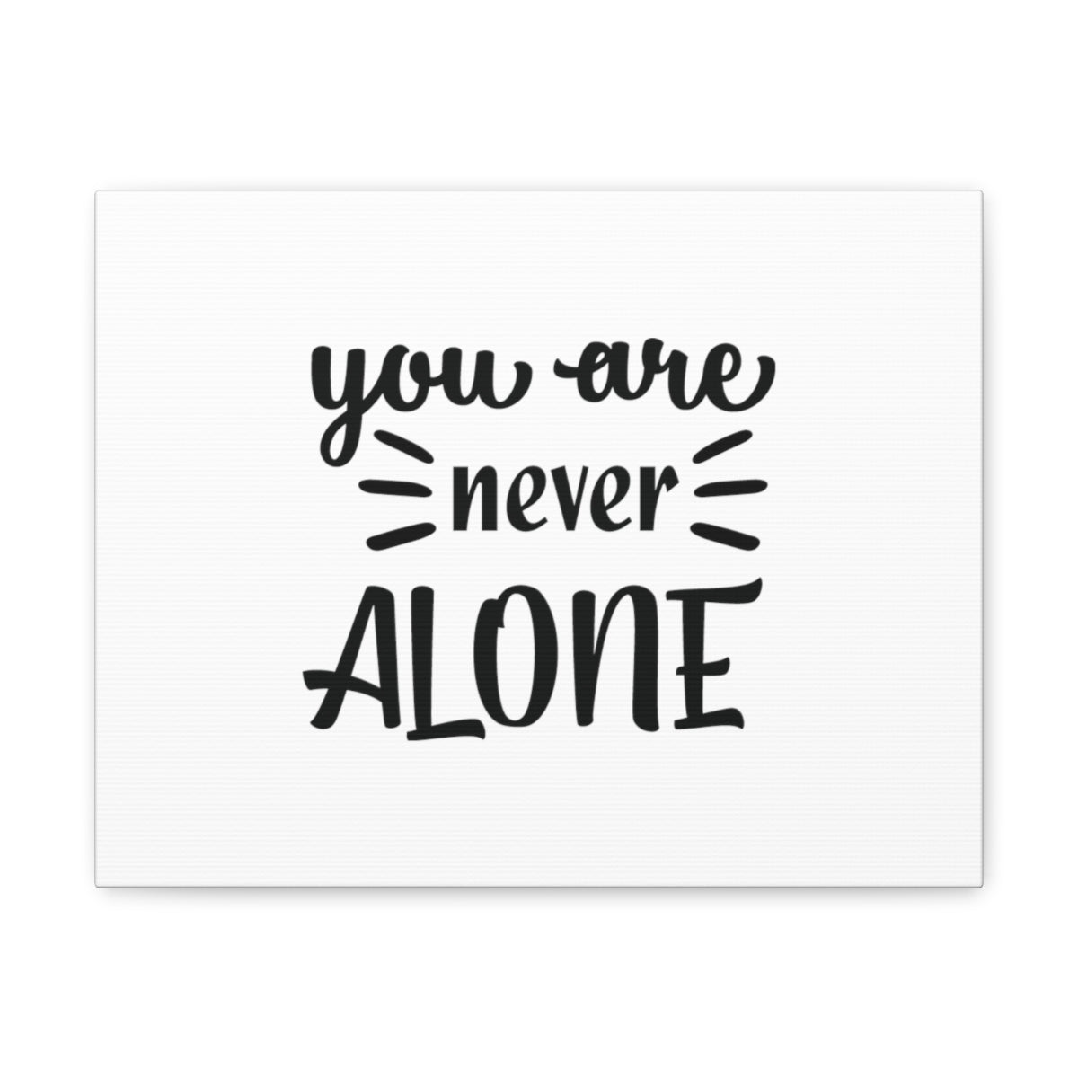 Scripture Walls You Are Never Alone Jeremiah 29:11 Christian Wall Art Bible Verse Print Ready to Hang Unframed-Express Your Love Gifts