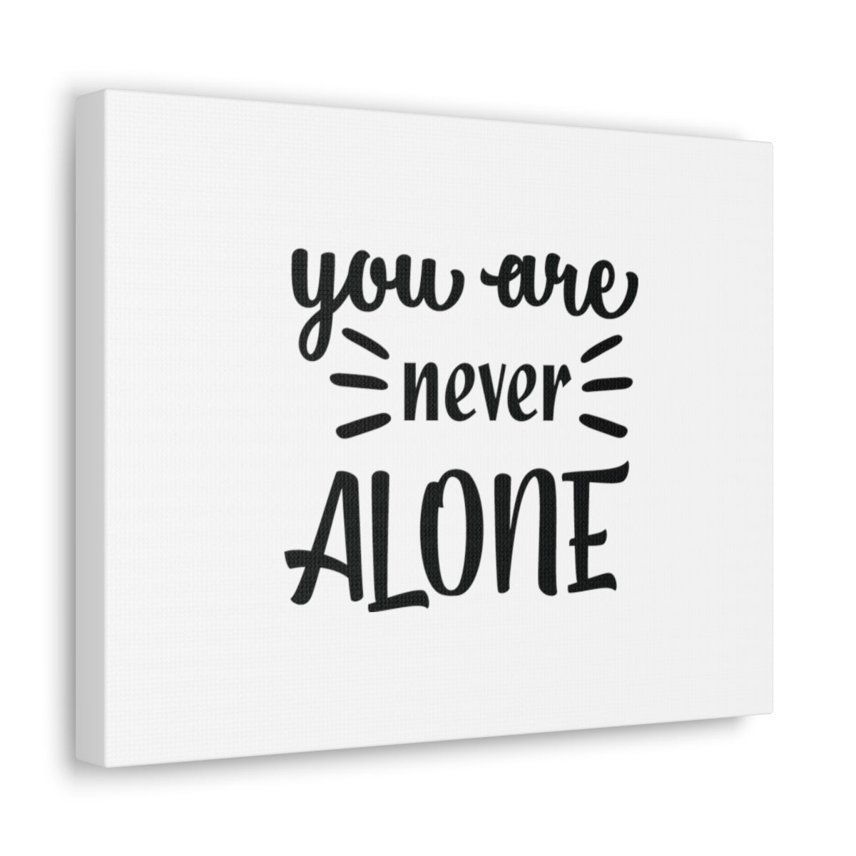 Scripture Walls You Are Never Alone Jeremiah 29:11 Christian Wall Art Bible Verse Print Ready to Hang Unframed-Express Your Love Gifts