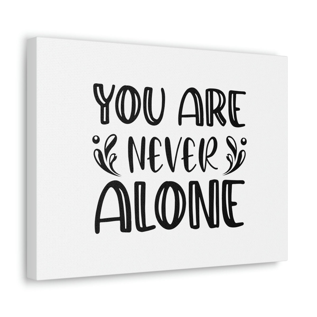 Scripture Walls You Are Never Alone Psalm 23:4 Splash Christian Wall Art Bible Verse Print Ready to Hang Unframed-Express Your Love Gifts