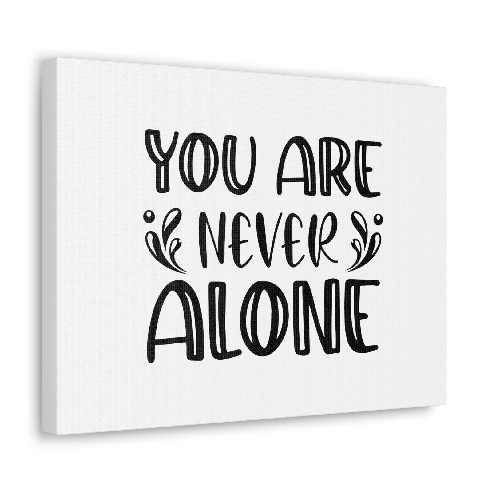 Scripture Walls You Are Never Alone Psalm 23:4 Splash Christian Wall Art Bible Verse Print Ready to Hang Unframed-Express Your Love Gifts