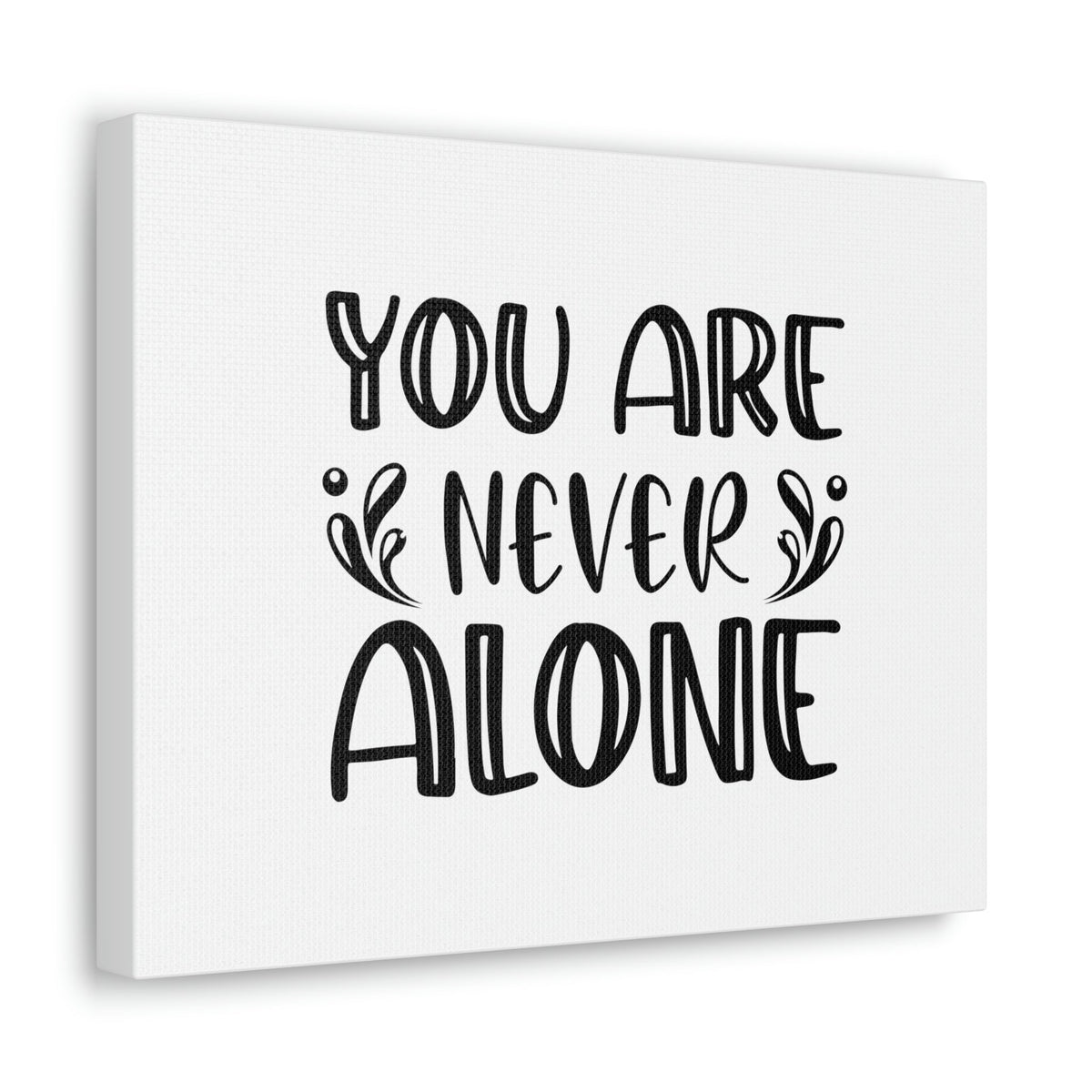 Scripture Walls You Are Never Alone Psalm 23:4 Splash Christian Wall Art Bible Verse Print Ready to Hang Unframed-Express Your Love Gifts