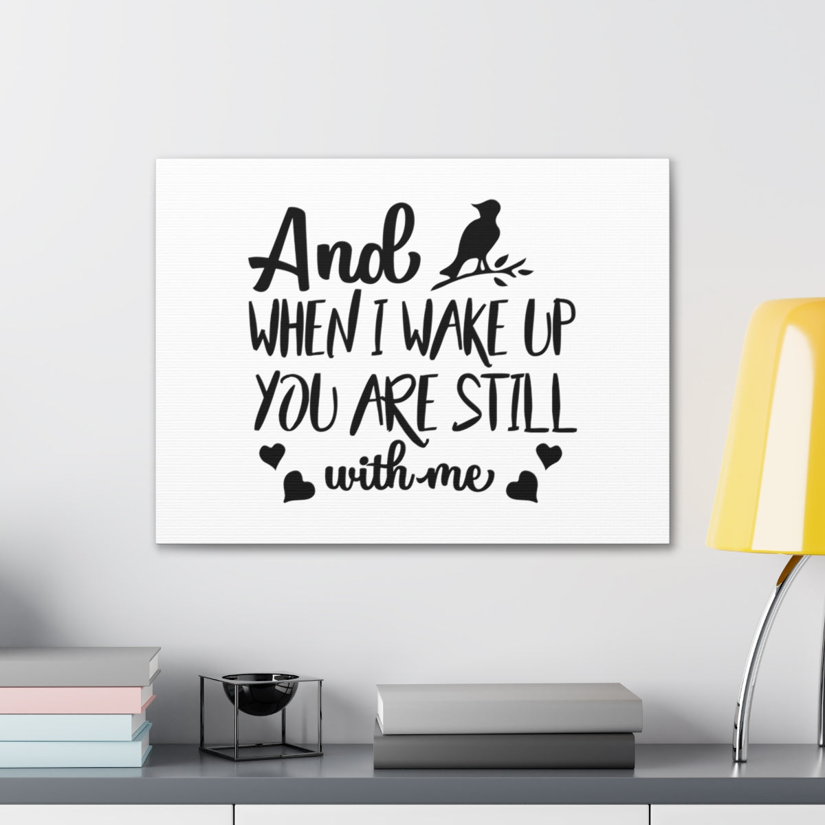 Scripture Walls You Are Still With Me Exodus 14:14 Christian Wall Art Bible Verse Print Ready to Hang Unframed-Express Your Love Gifts