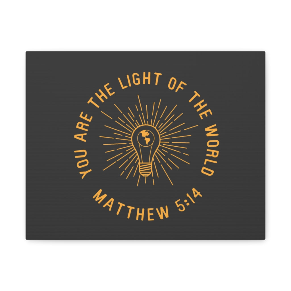 Scripture Walls You Are The Light Matthew 5:14 Christian Wall Art Bible Verse Print Ready To Hang Unframed-Express Your Love Gifts