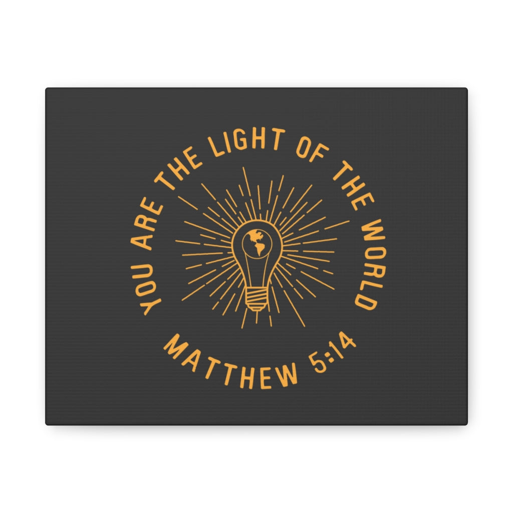 Scripture Walls You Are The Light Matthew 5:14 Christian Wall Art Bible Verse Print Ready To Hang Unframed-Express Your Love Gifts