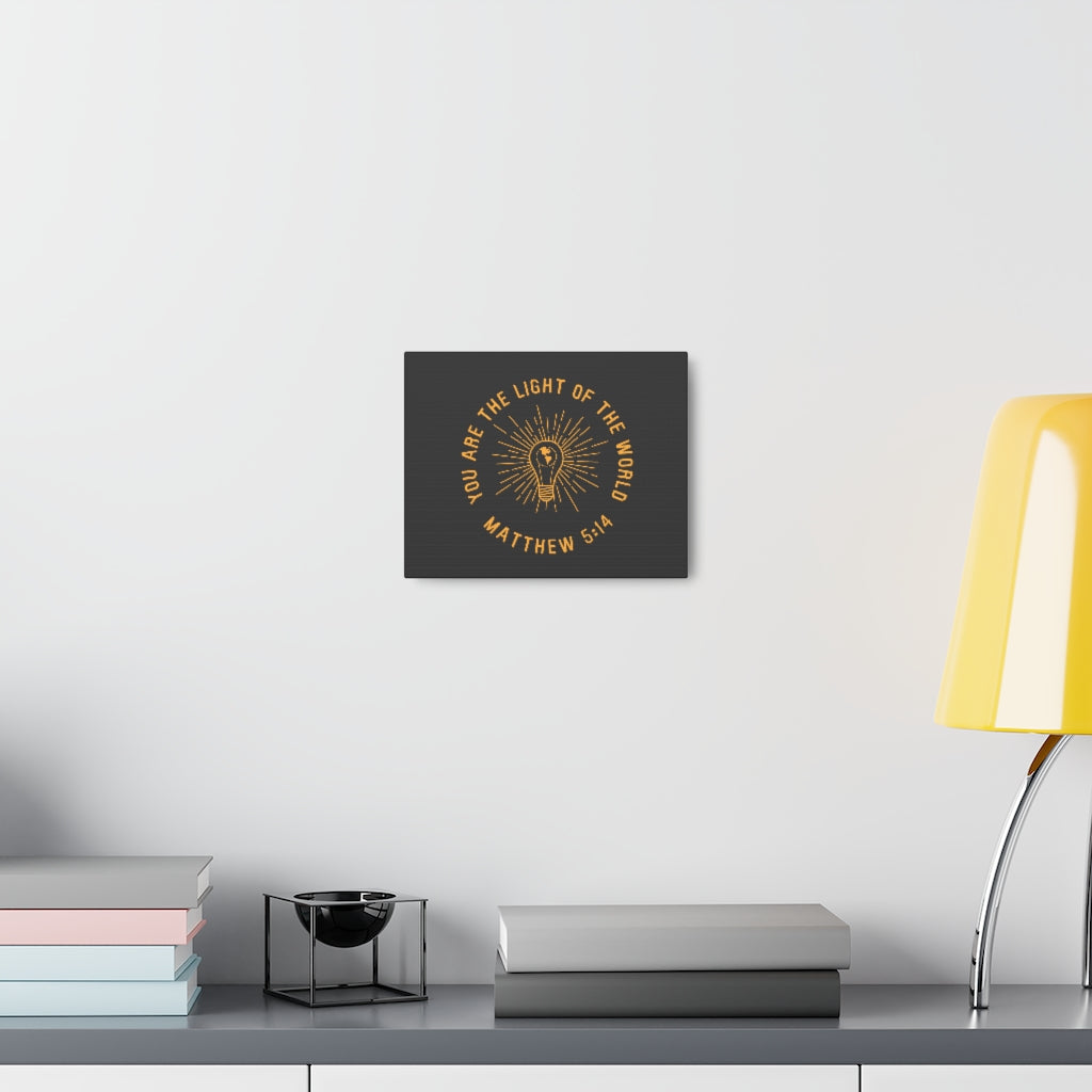 Scripture Walls You Are The Light Matthew 5:14 Christian Wall Art Bible Verse Print Ready To Hang Unframed-Express Your Love Gifts