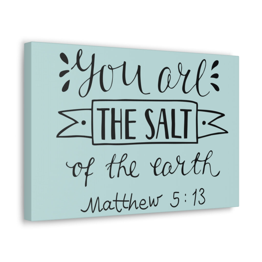 Scripture Walls You Are The Salt Matthew 5:13 Christian Wall Art Bible Verse Print Ready To Hang Unframed-Express Your Love Gifts