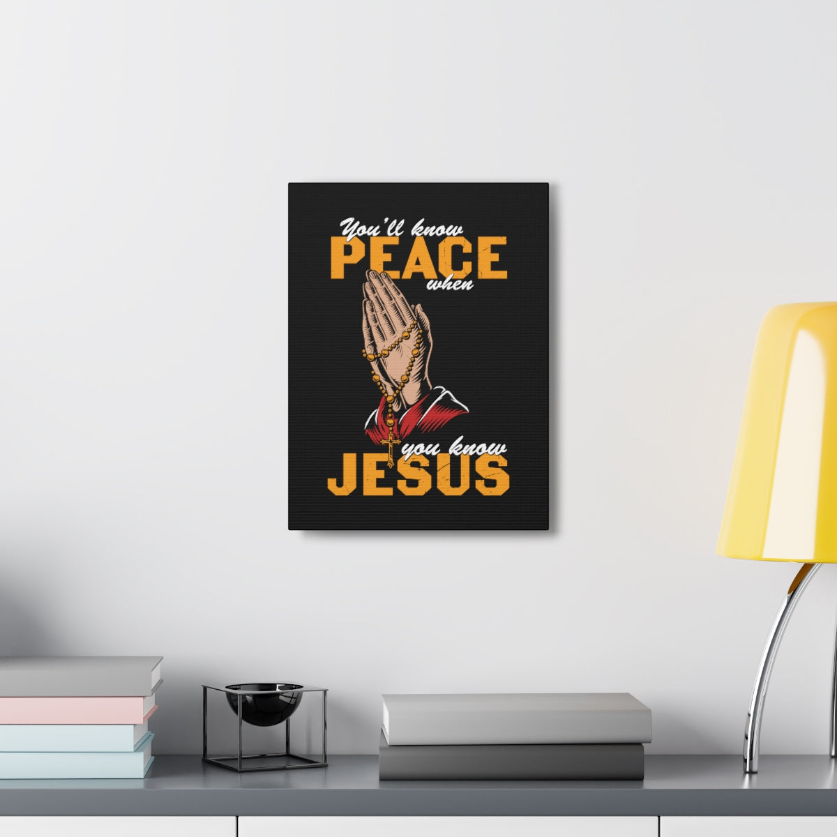 Scripture Walls You'll Know Peace Rosary Psalms 96:1-13 Christian Wall Art Bible Verse Print Ready to Hang Unframed-Express Your Love Gifts