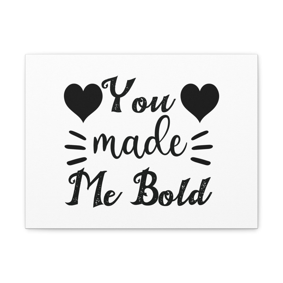 Scripture Walls You Made Me Bold Psalm 138:3 Heart Christian Wall Art Bible Verse Print Ready to Hang Unframed-Express Your Love Gifts