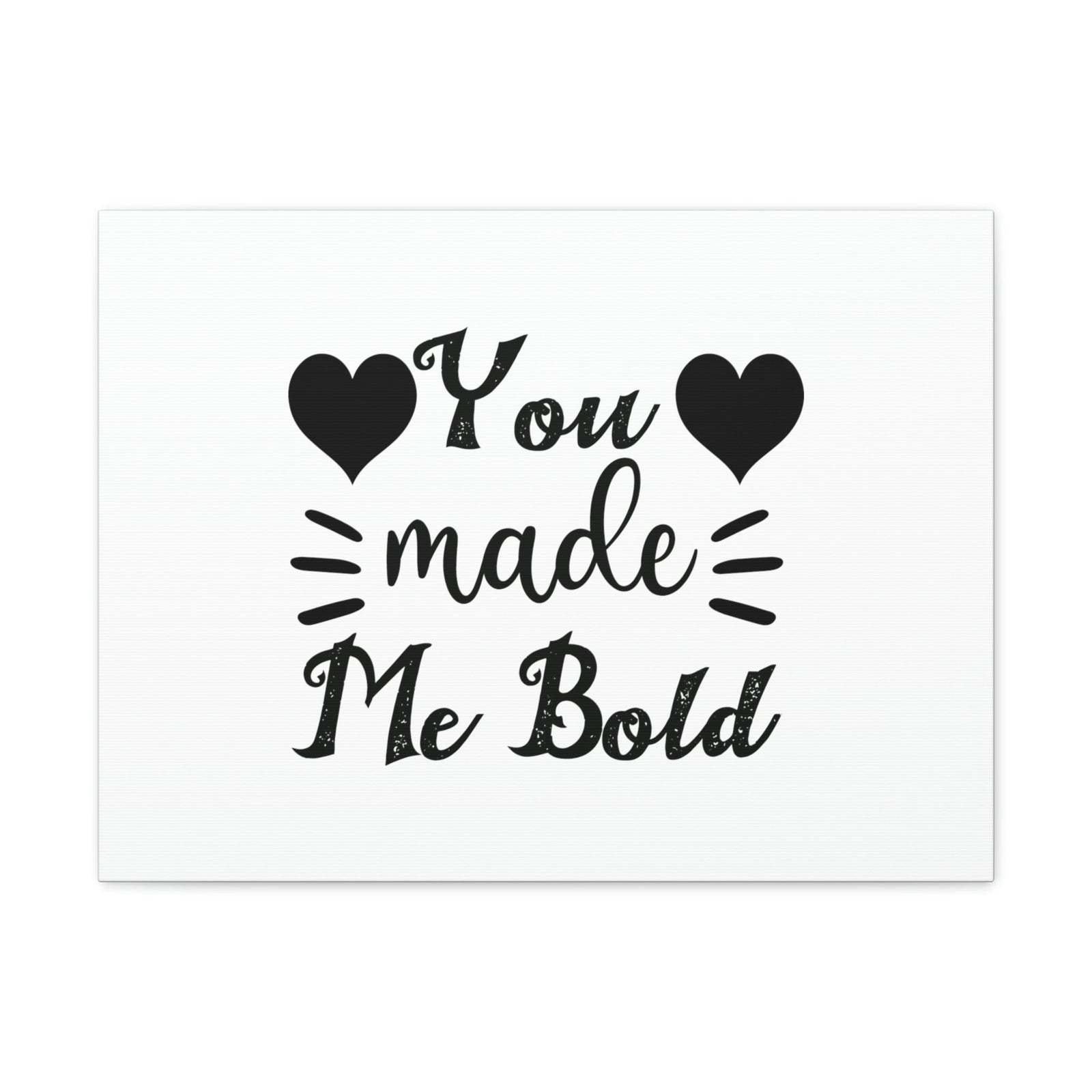 Scripture Walls You Made Me Bold Psalms 138:3 Cursive Christian Wall Art Bible Verse Print Ready to Hang Unframed-Express Your Love Gifts